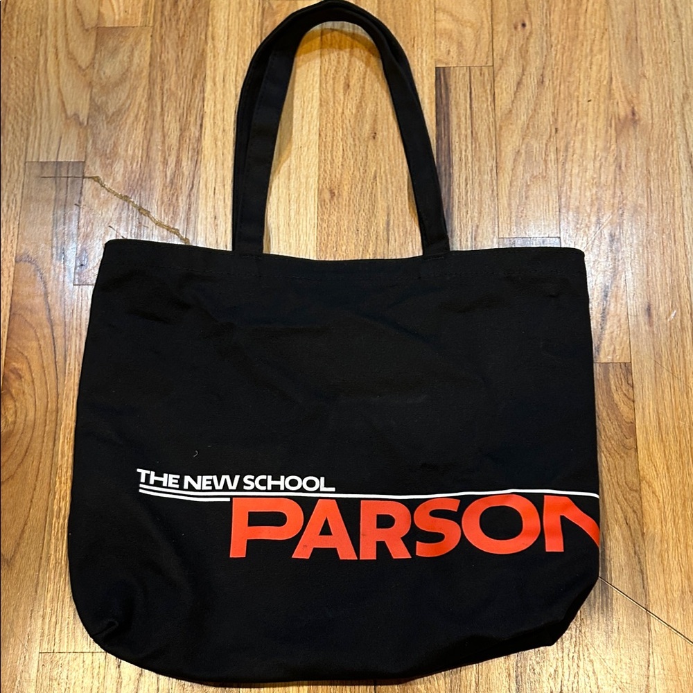 The new school parsons tote bag